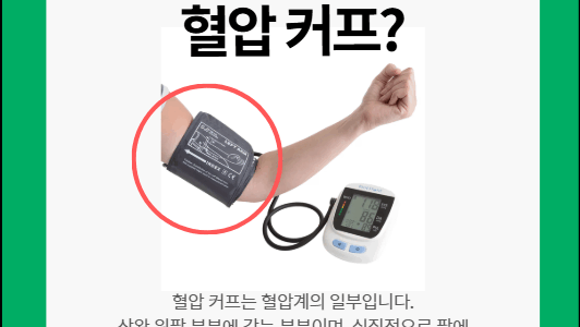 혈압 커프 사이즈 다르면 결과도 다르다? 혈압 커프 사이즈