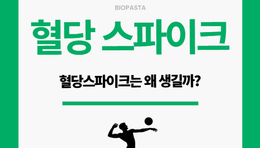 혈당 스파이크