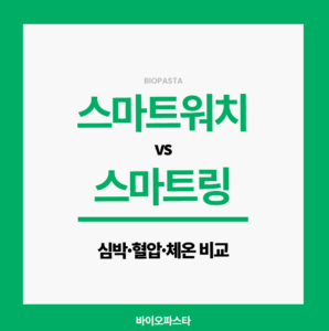 스마트워치 vs 스마트링