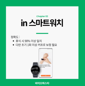 스마트워치 혈압 정확도는?