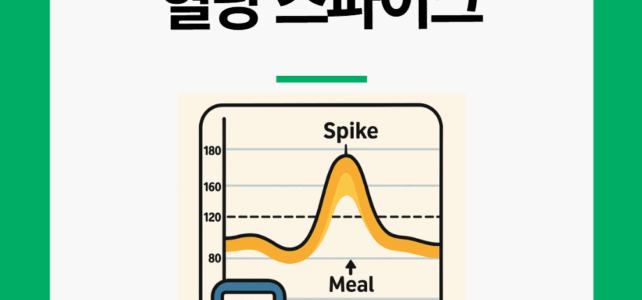 혈당 스파이크란?