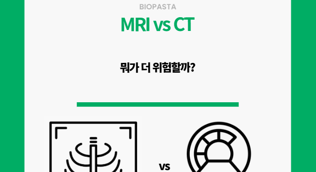 MRI vs CT. 뭐가 더 위험할까?