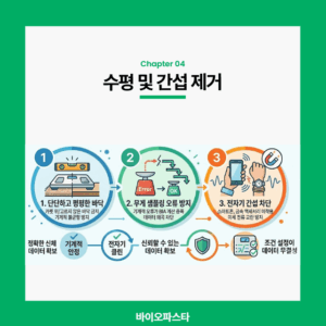수평과 간섭을 제거한다 