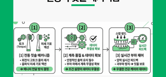 전동 칫솔 원리. 전동식 칫솔 메커니즘