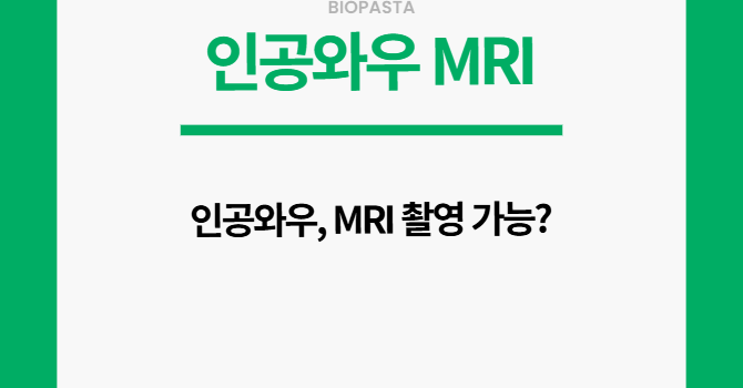 인공와우 MRI 촬영 가능?